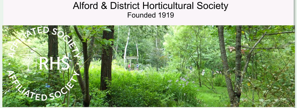 Alford & District Horticultural Society Founded 1919